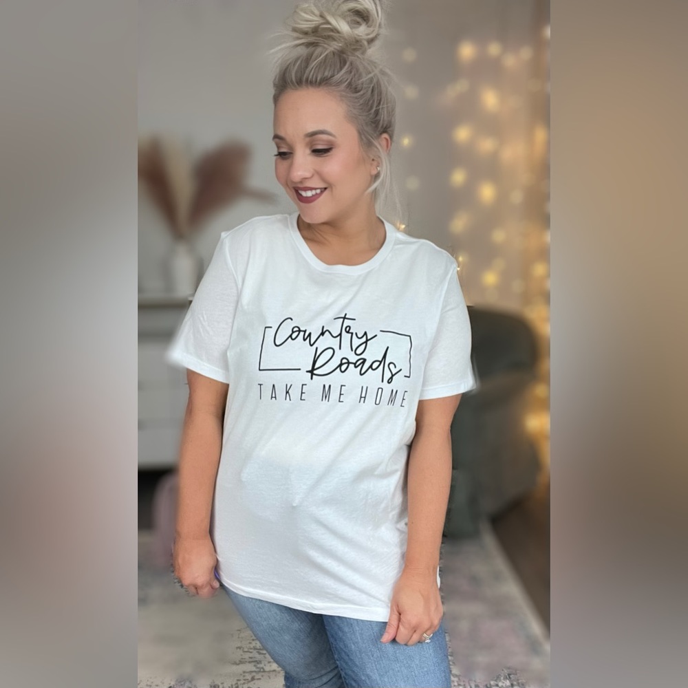 Country Roads Graphic T-shirt